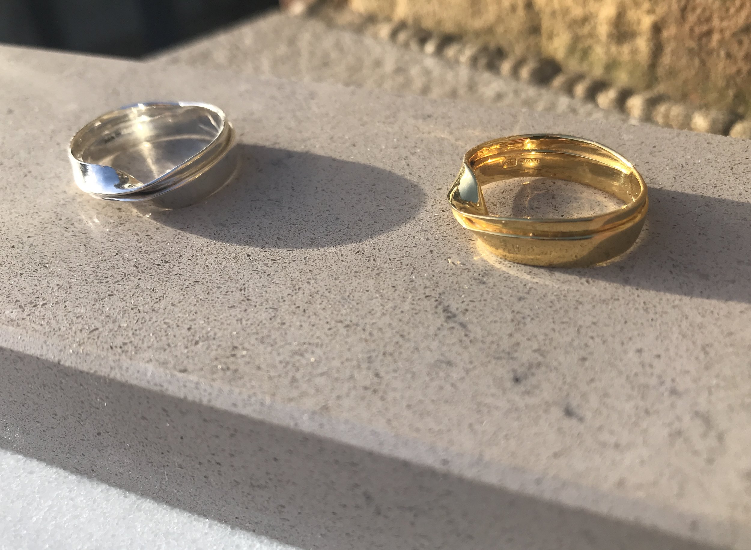 LEYRE GOLD SILVER RING PRESS RUDDOCK LIFESTYLE.JPG