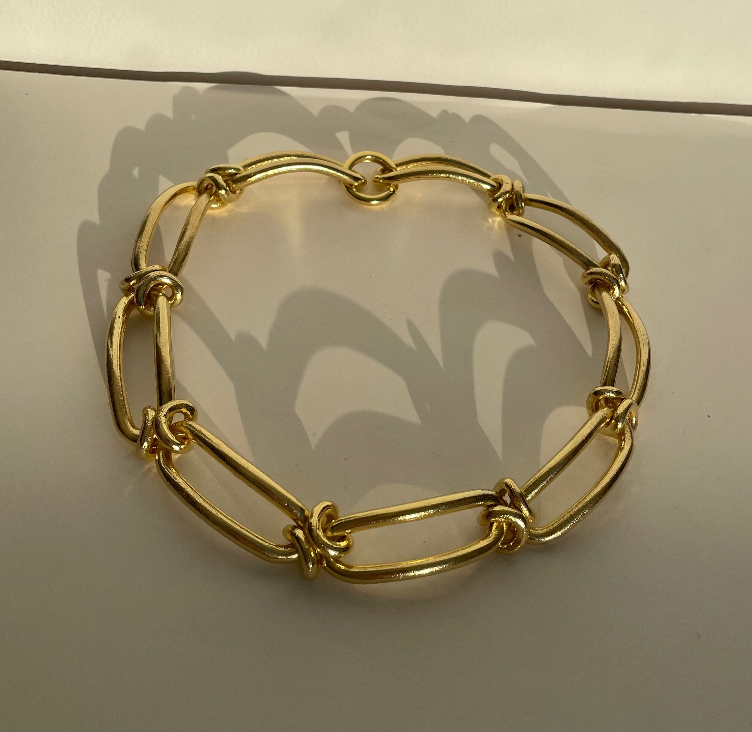 entwined link gold choker (Copy) (Copy)