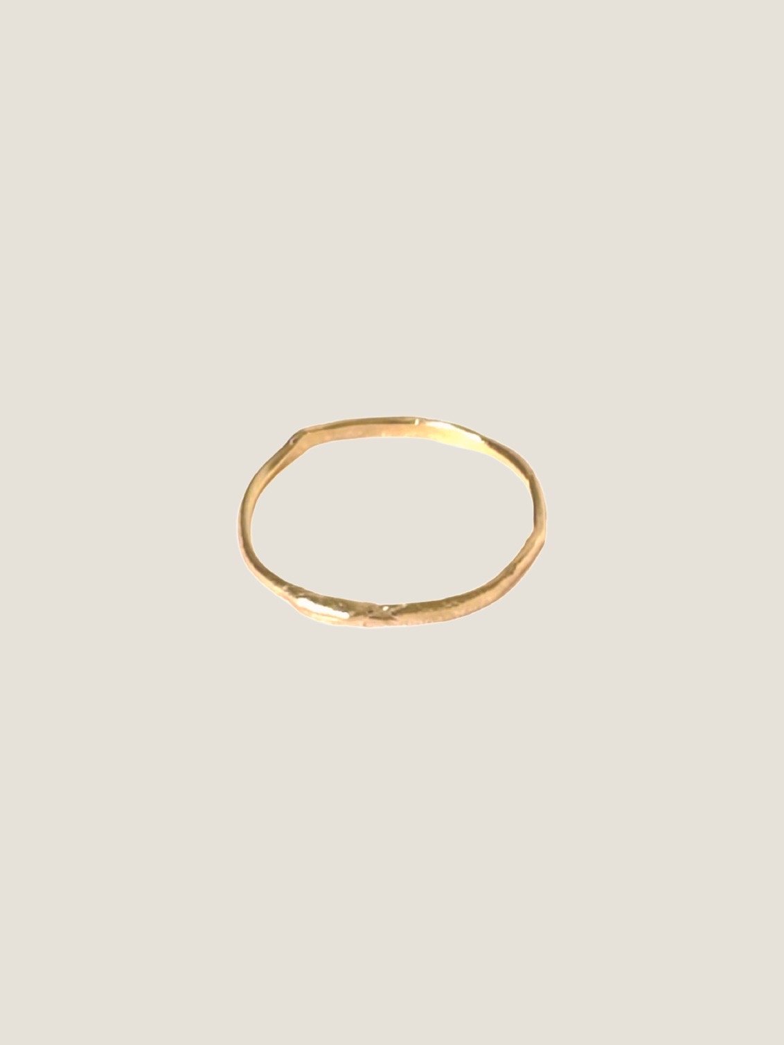 Slim Molten Ring