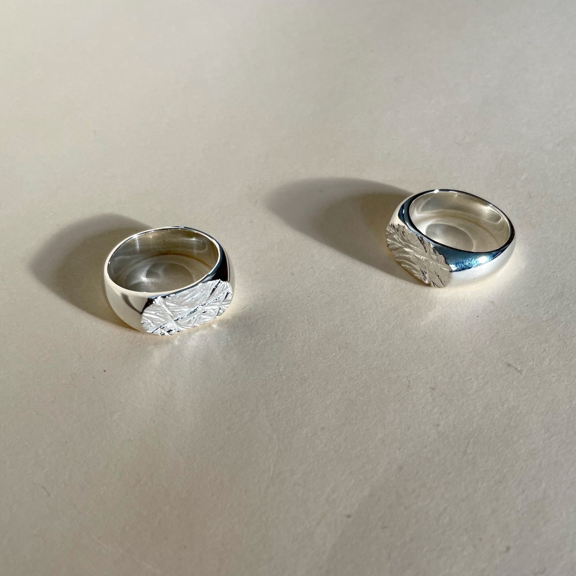 Matching Ceres Rings for two besties 🤍🤍