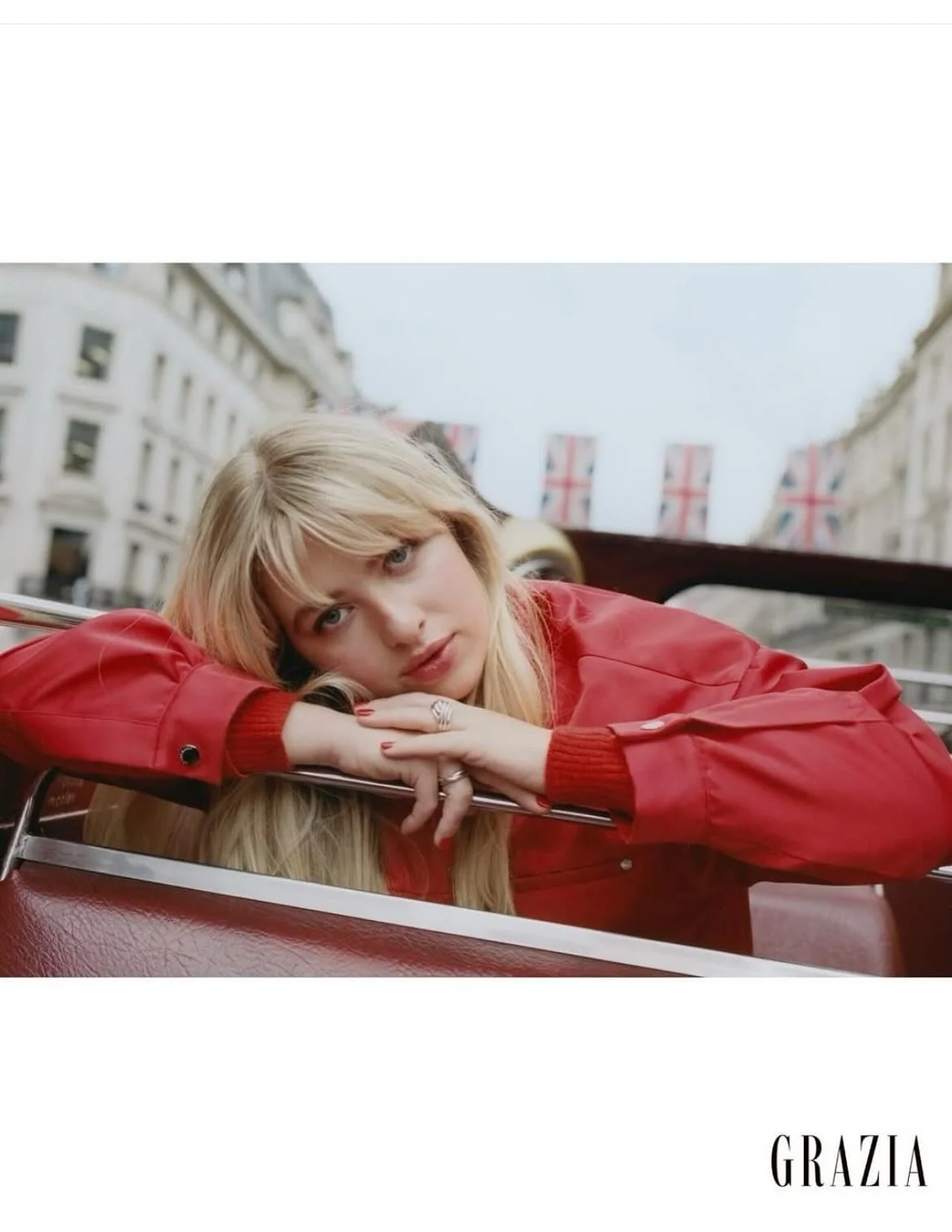 @gallagher_anais wearing the GIA RING in the @graziauk September issue 
❤️❤️❤️

Photographer @elliotjameskennedy
Styling @sofialazzaristylist 
Interview @missvictoriamoss 
Hair @alexpriceglam 
Make up @rionaosullivan_makeup 
Manicure @robbietomkins 
