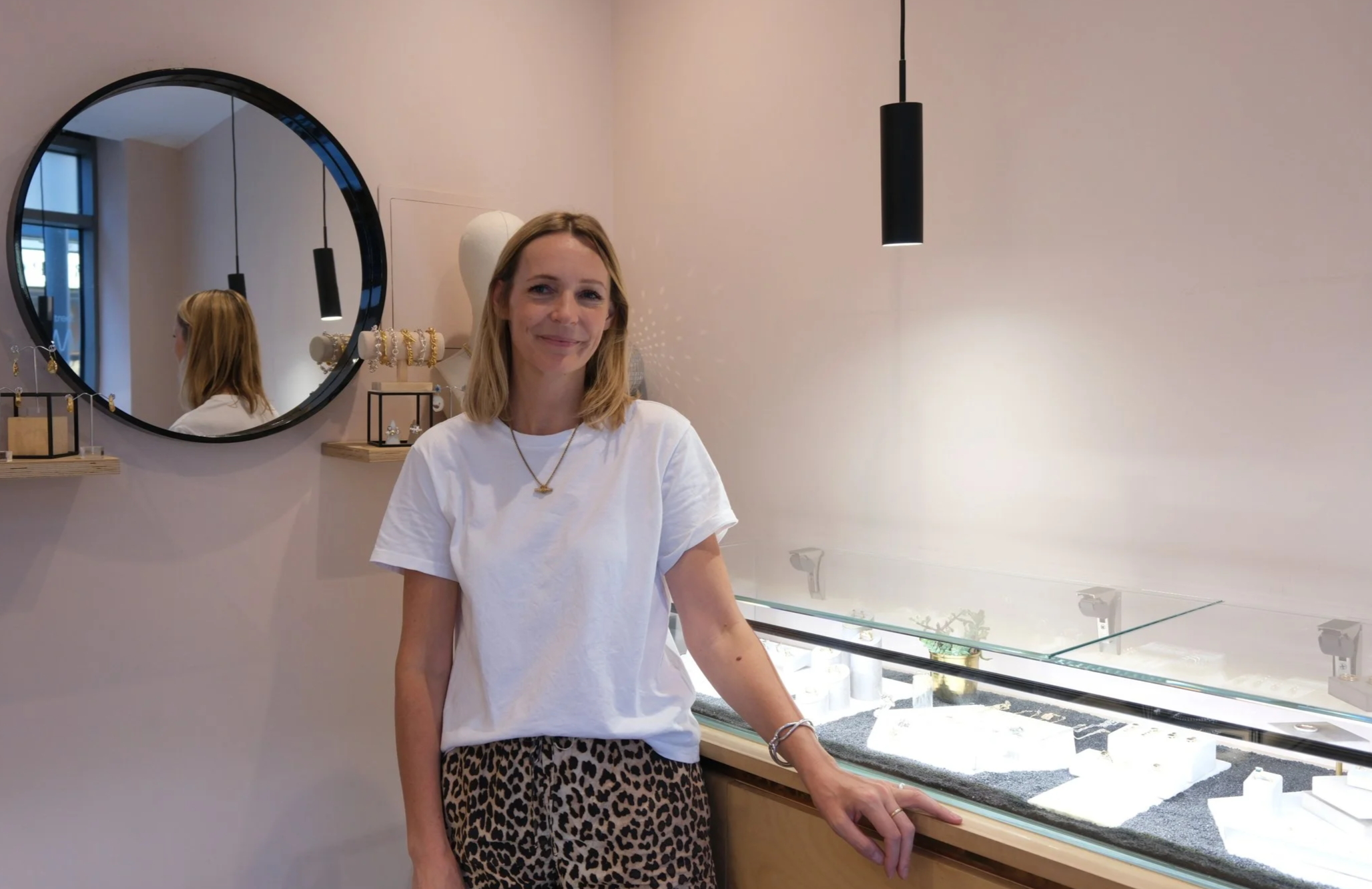 Sarah Ruddock designer and founder of Ruddock Jewellery