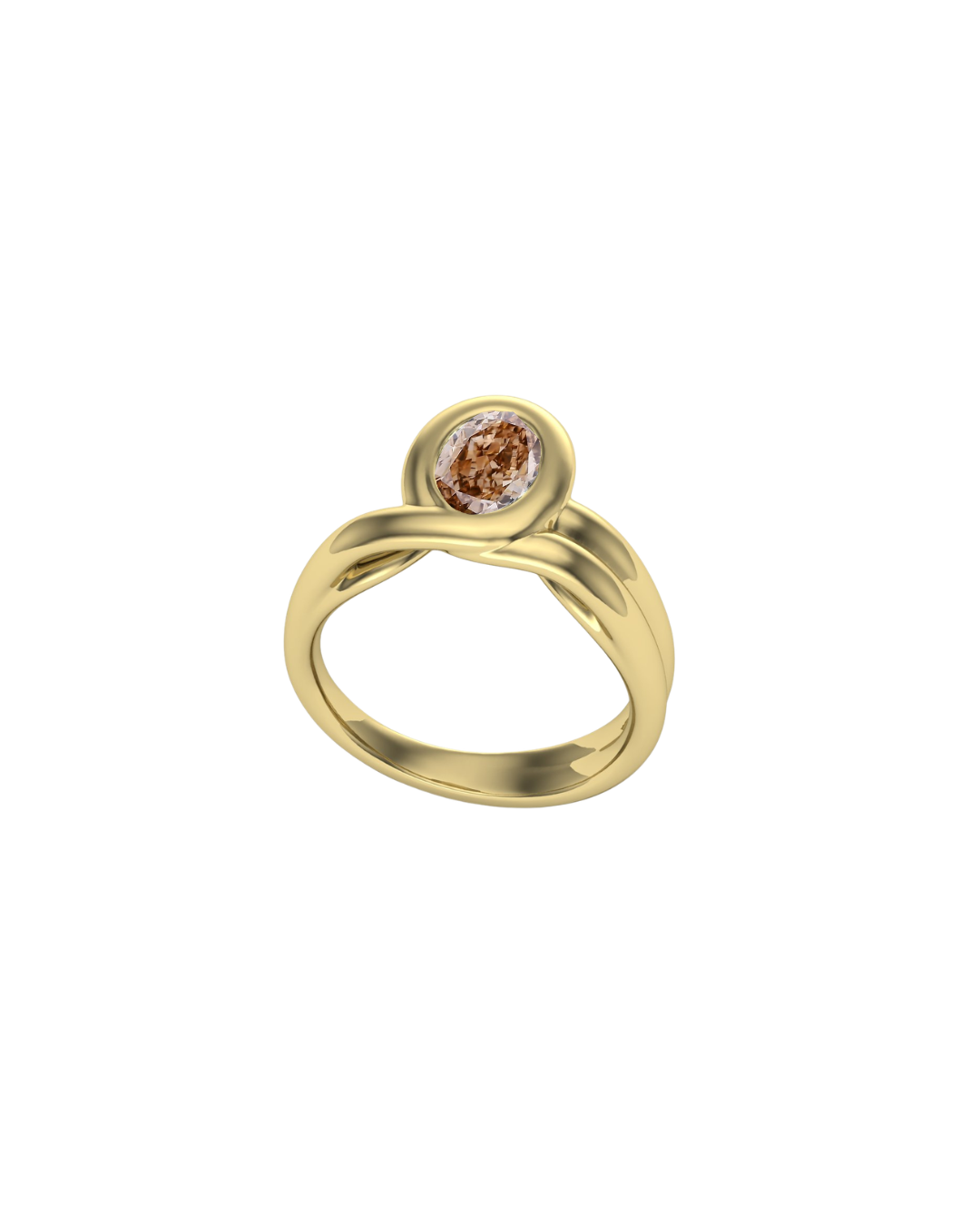 champagne diamond Orbe ring.png