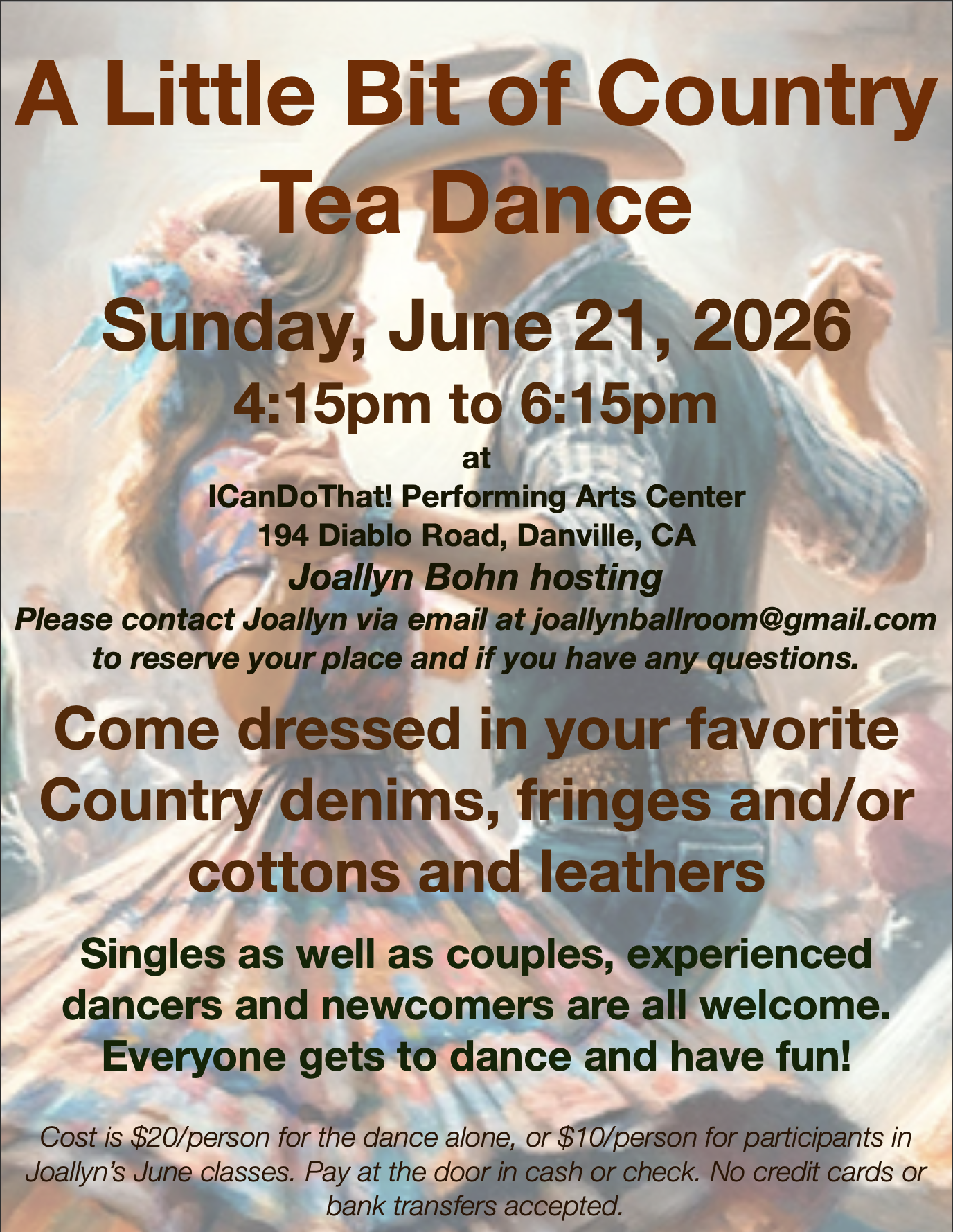 A Little Bit of Country Tea Dance