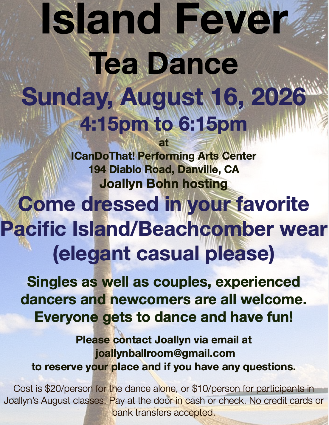 Island Fever Tea Dance