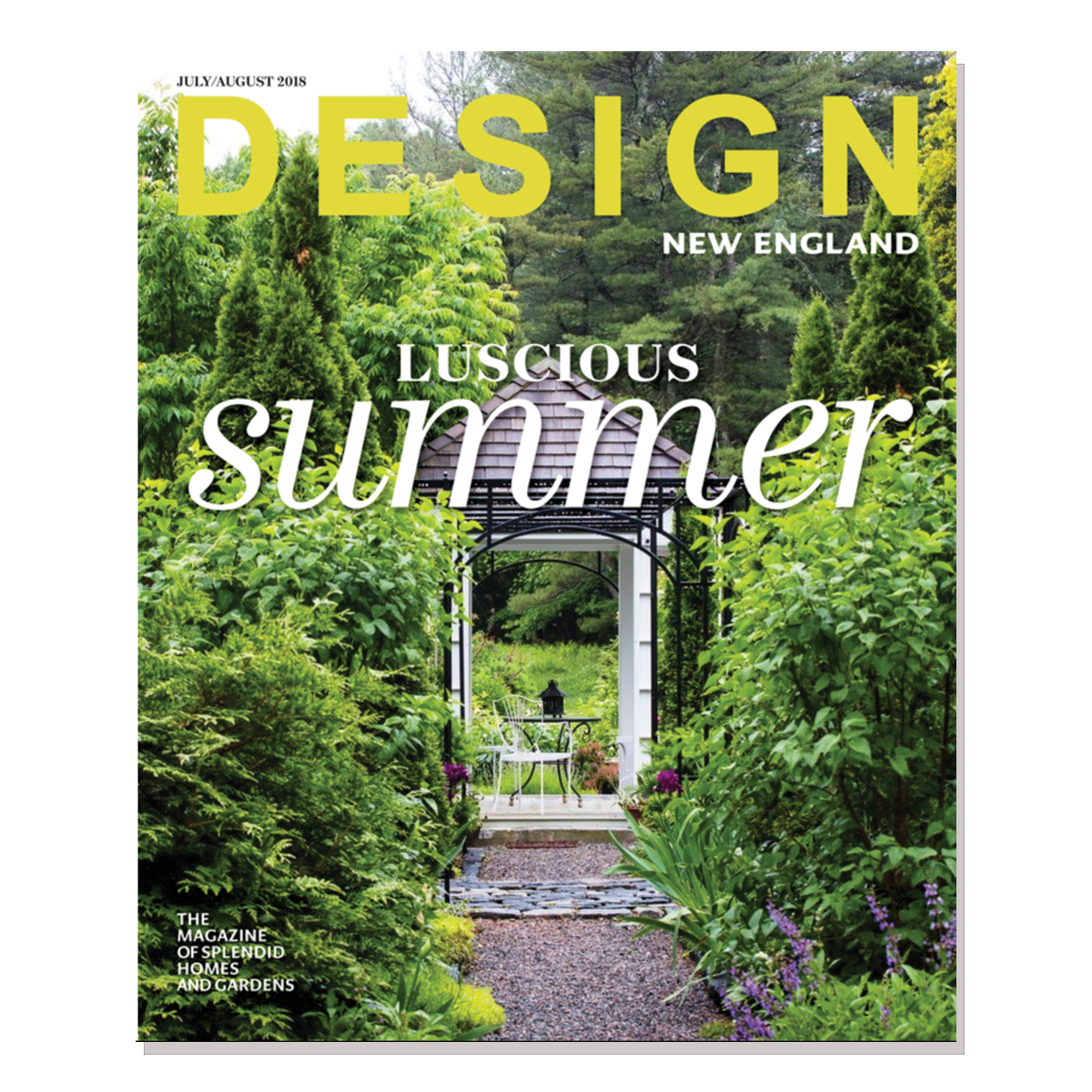 Design New England magazine, July 2018