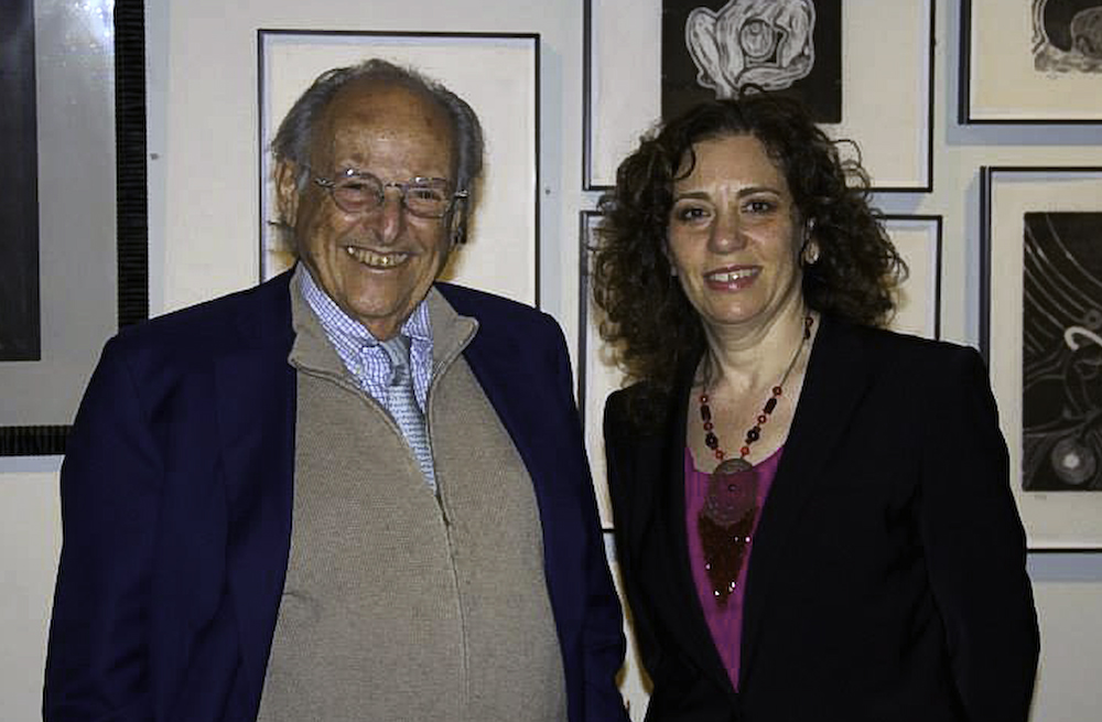 with Dr. Samuel C. Klagsbrun, MD Oct. 2013_Reynolds_Fine_Art.jpg