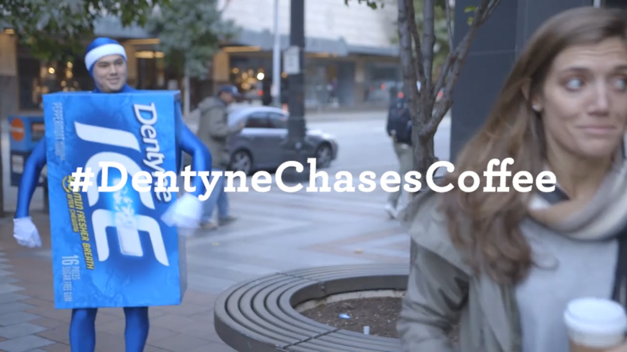Dentyne Chases Coffee - The Chase