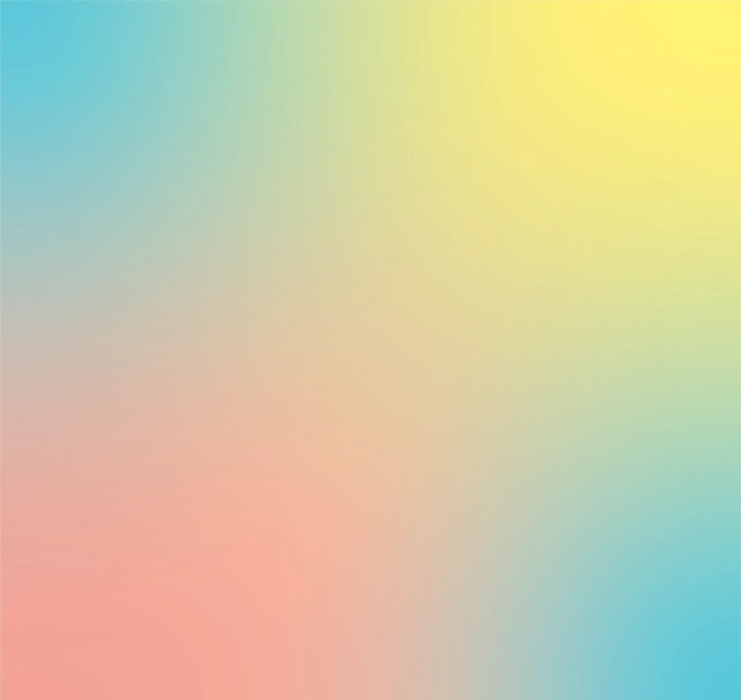 Soft pastel gradient background with blended shades of blue, yellow, pink, and peach. No distinct shapes or objects.