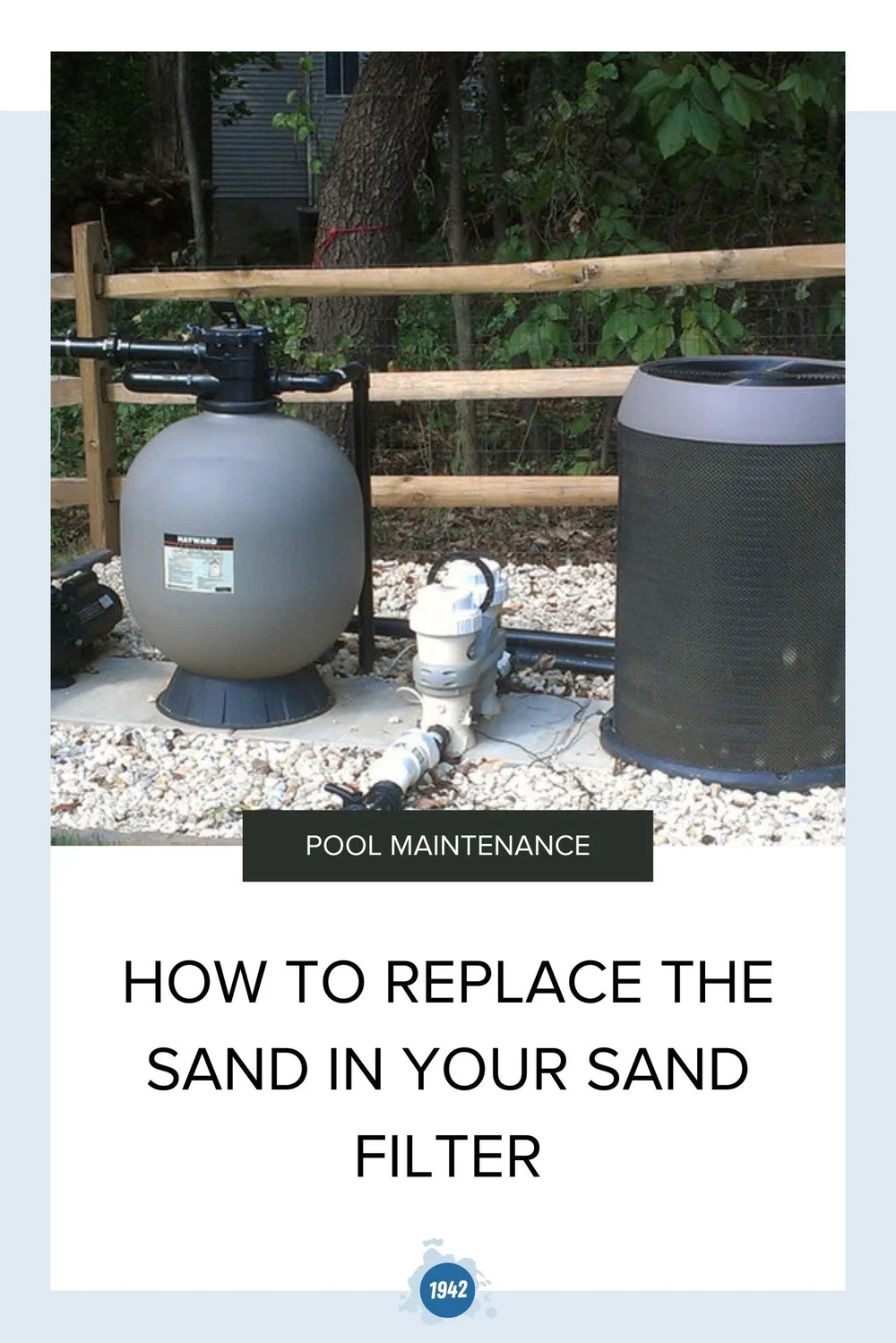 How to Replace the Sand in your Sand Filter Browning Pools & Spas