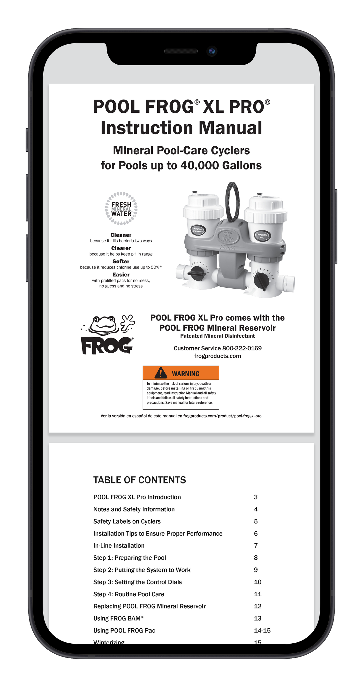 Inground Mineral Pool Care System Browning Pools & Spas