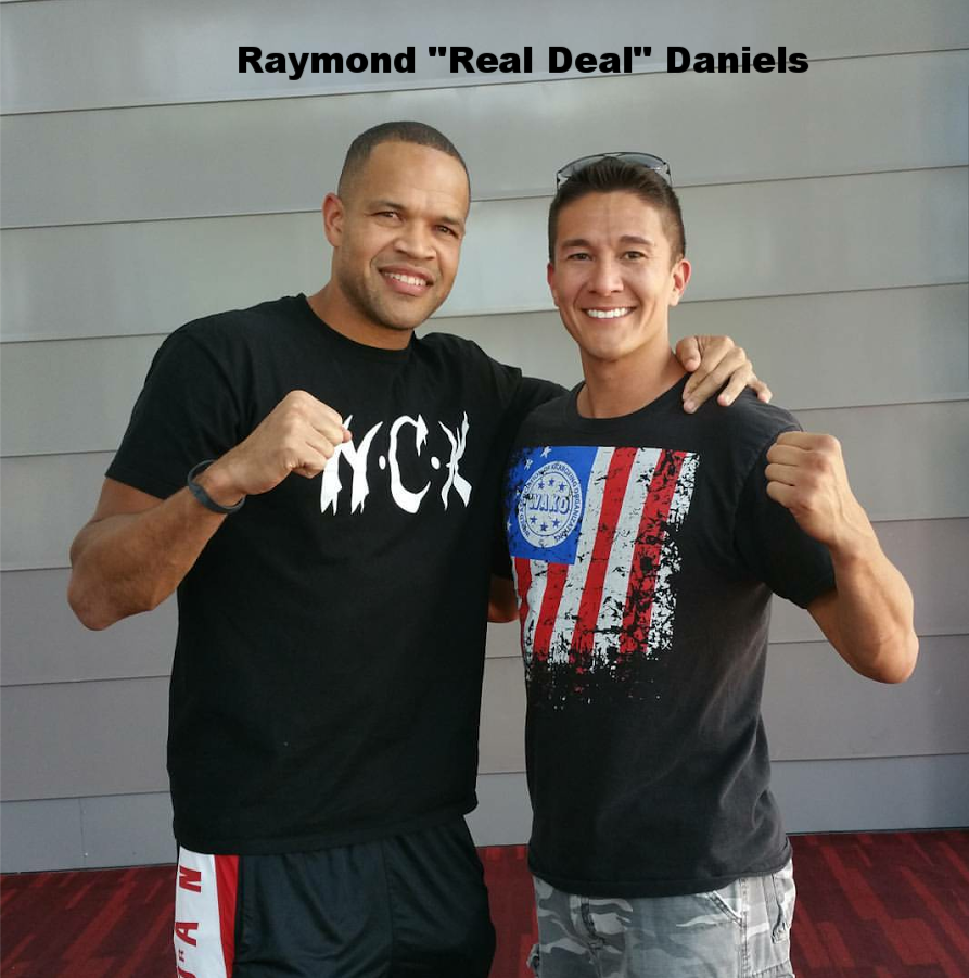 Glory kicboxing star Raymond "REAL DEAL" Daniels