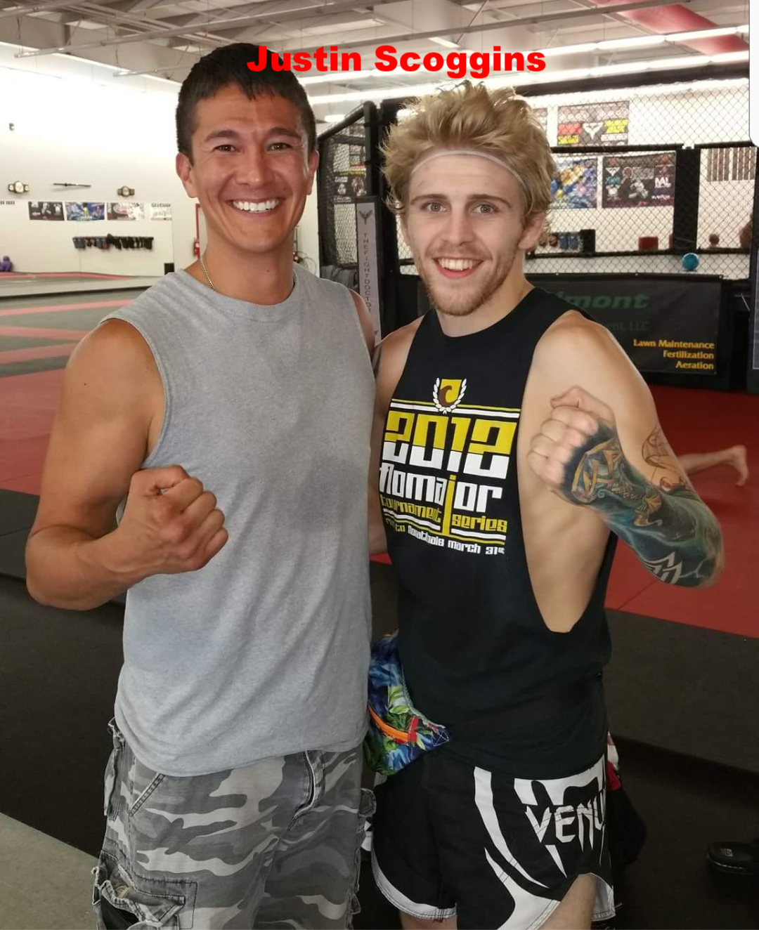 UFC Flyweight superstar JUSTIN SCOGGINS