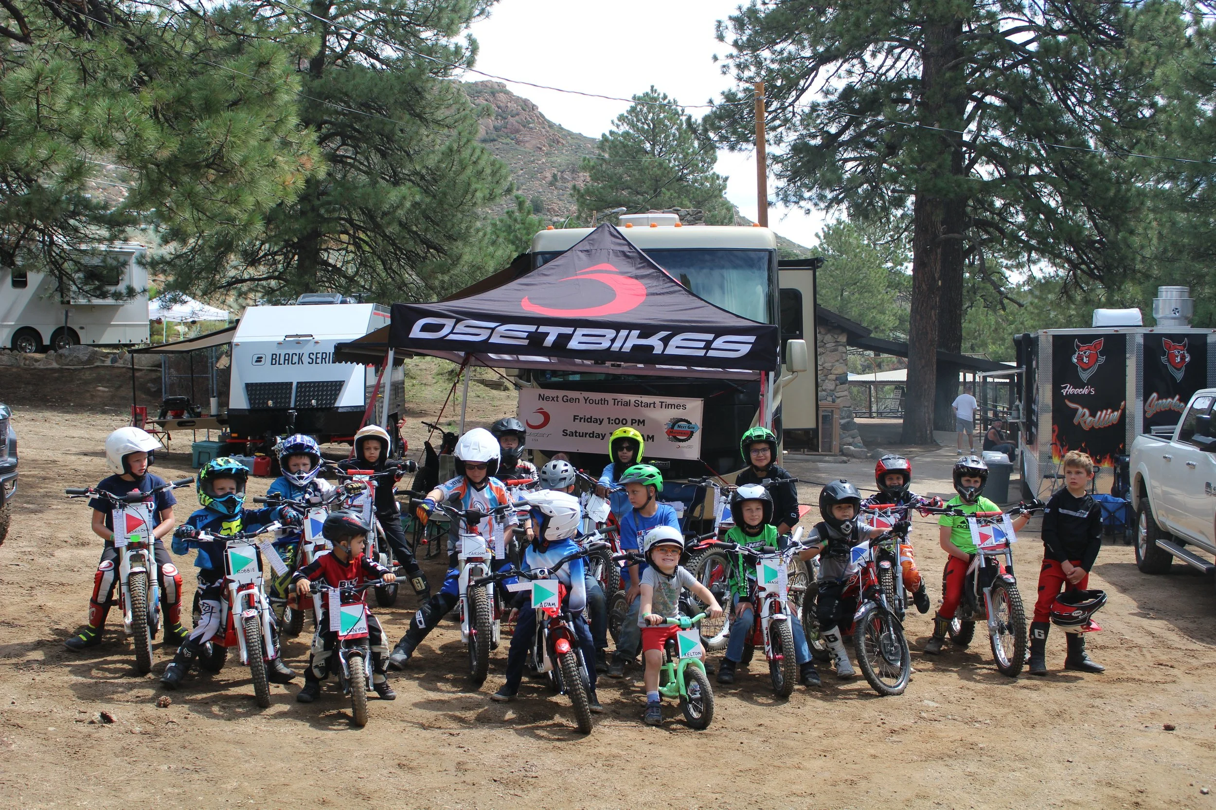 NATC Mototrials Next Gen Youth Trials at TTC in Sequatchie, Tennessee