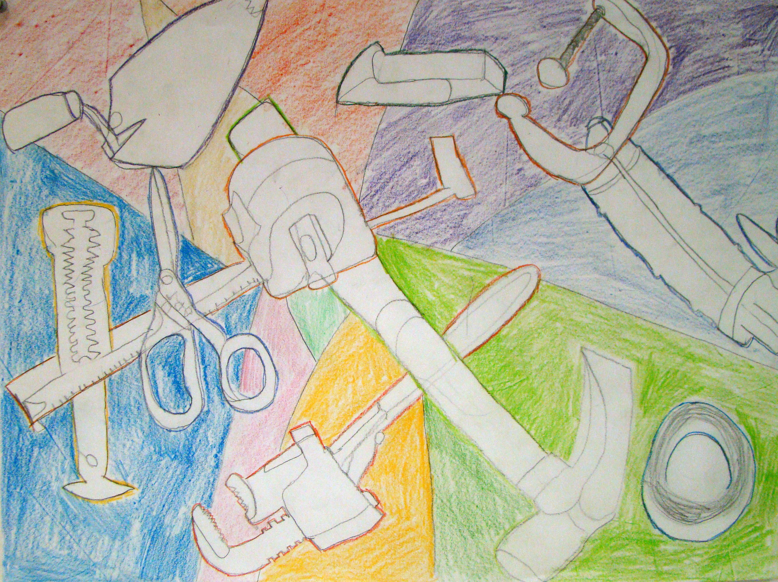 Tool Contour Composition, 8th Grade