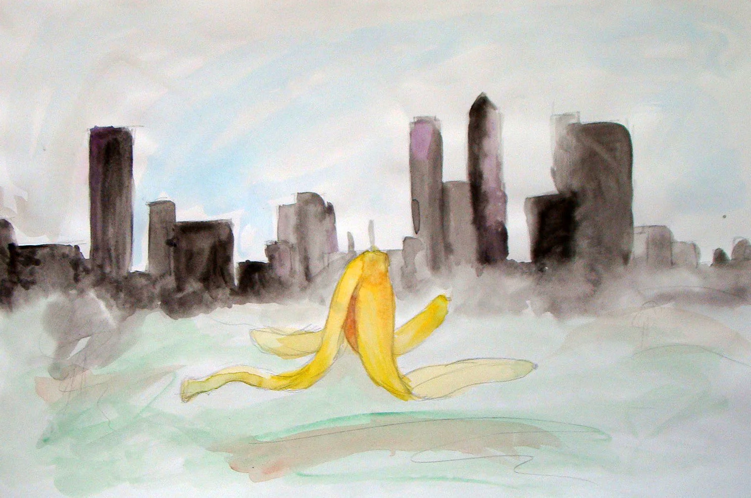 Banana Peel Monument (after Oldenburg), 10th Grade