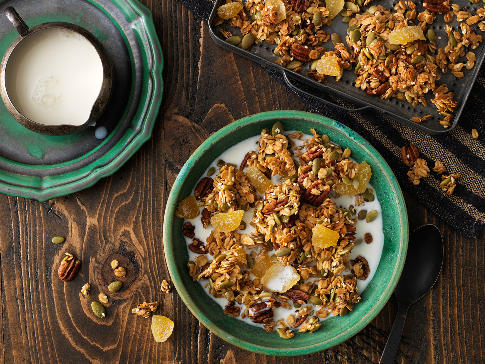 Crystallized Ginger Granola Flashlight Studio Chicago