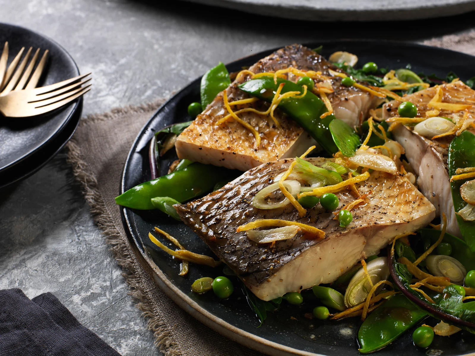 Roasted White Fish Flashlight Studio Chicago