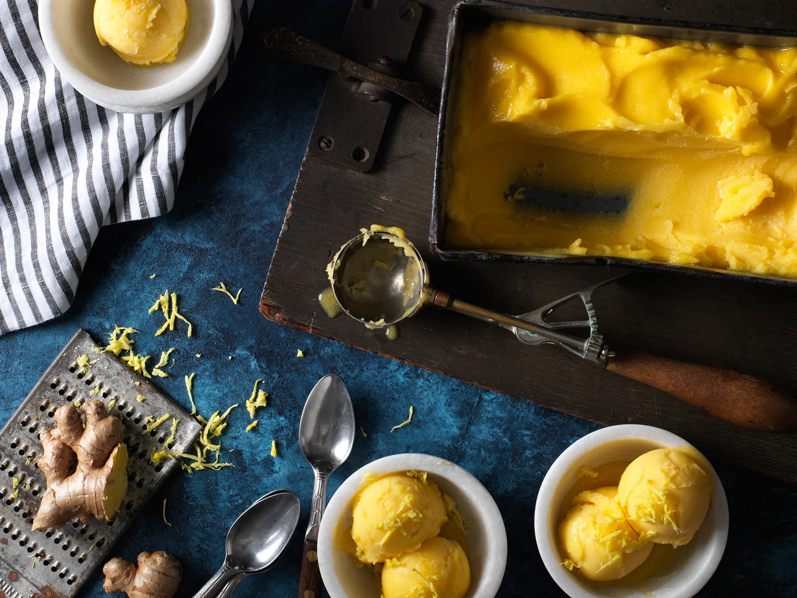 Mango Ginger Sorbet