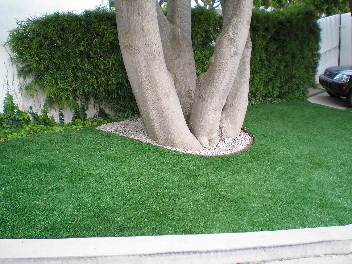 Synthetic grass landscape