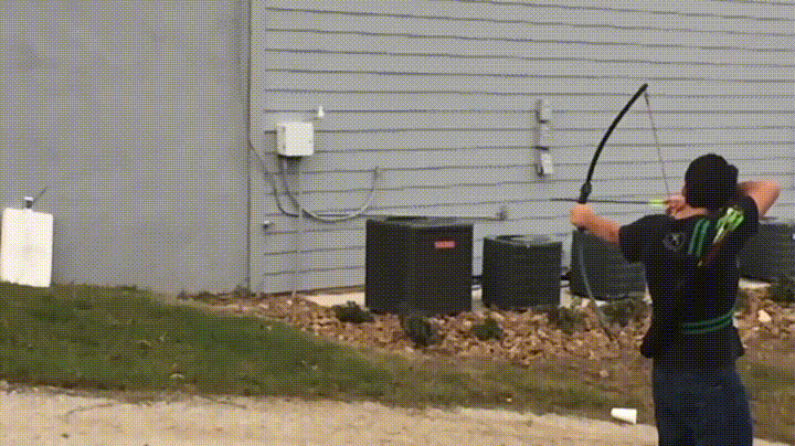Arrow vs Concrete .gif