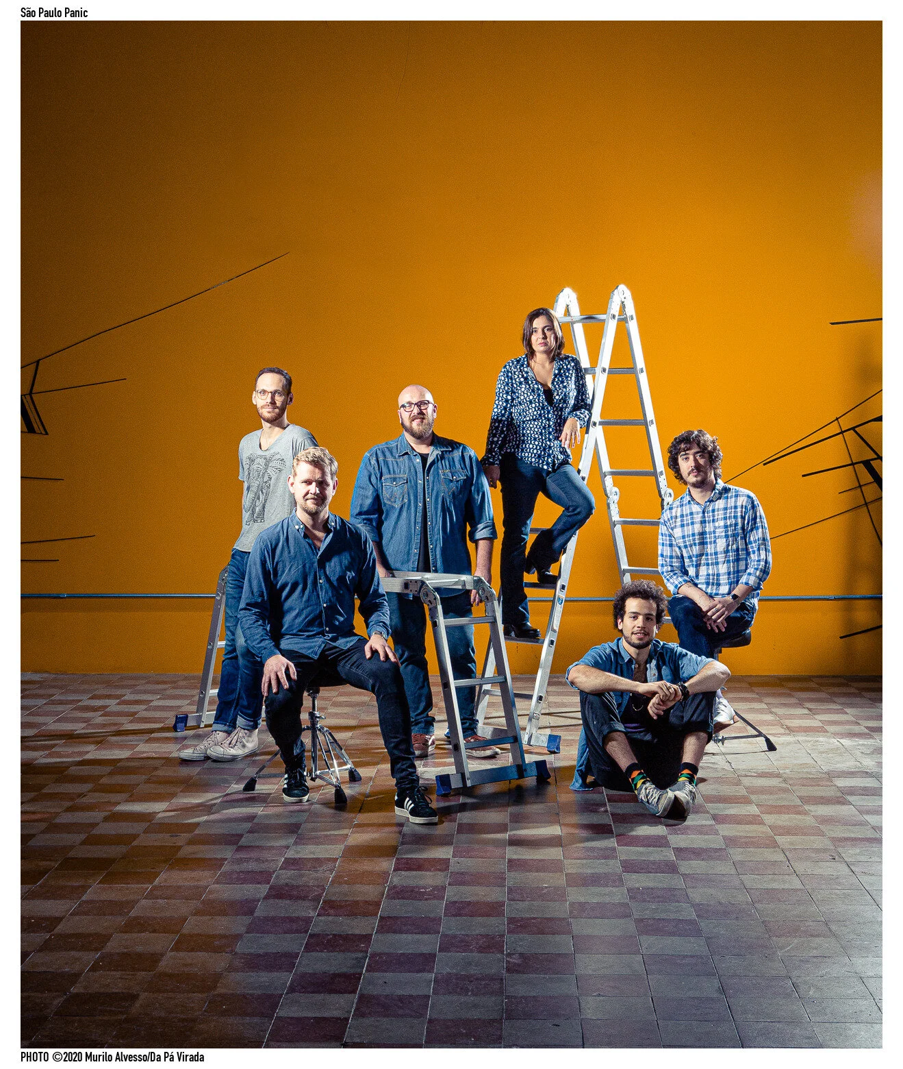 At Da Pa Virada Studios in São Paulo, Brazil. January 2020.