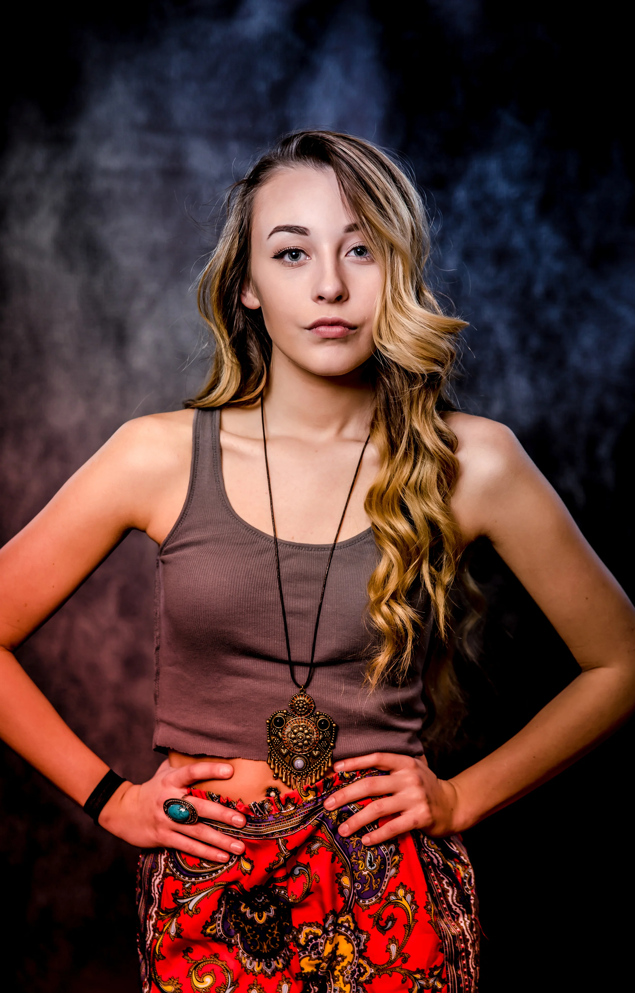 Fun Senior portrait