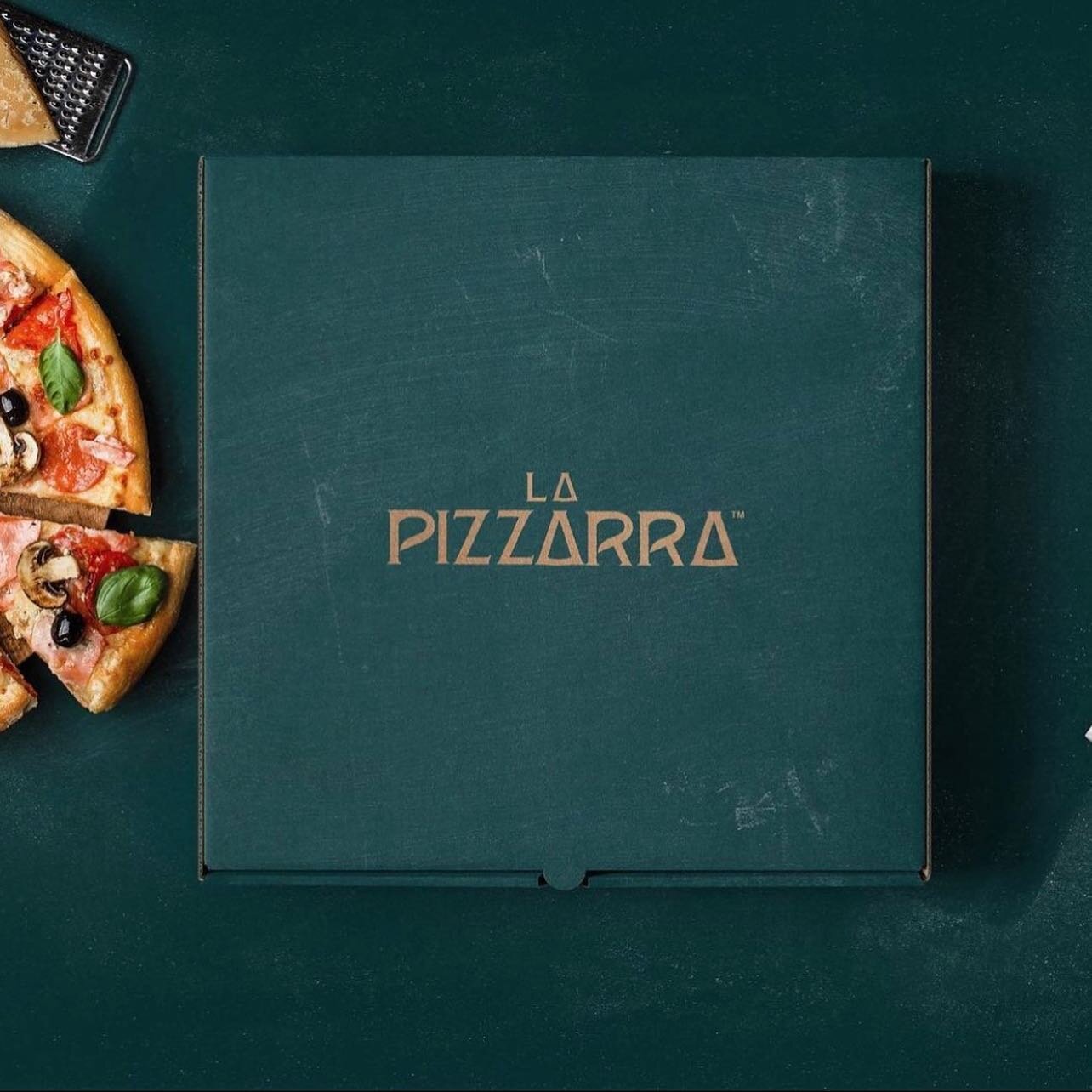 @pizzarrapr #pizza #branding