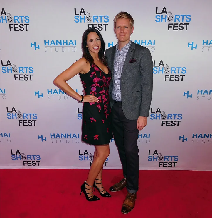 Kristin Bousquet (Producer, Casting Director) and David Bousquet (Director, DP) at L.A. International Short Film Festival