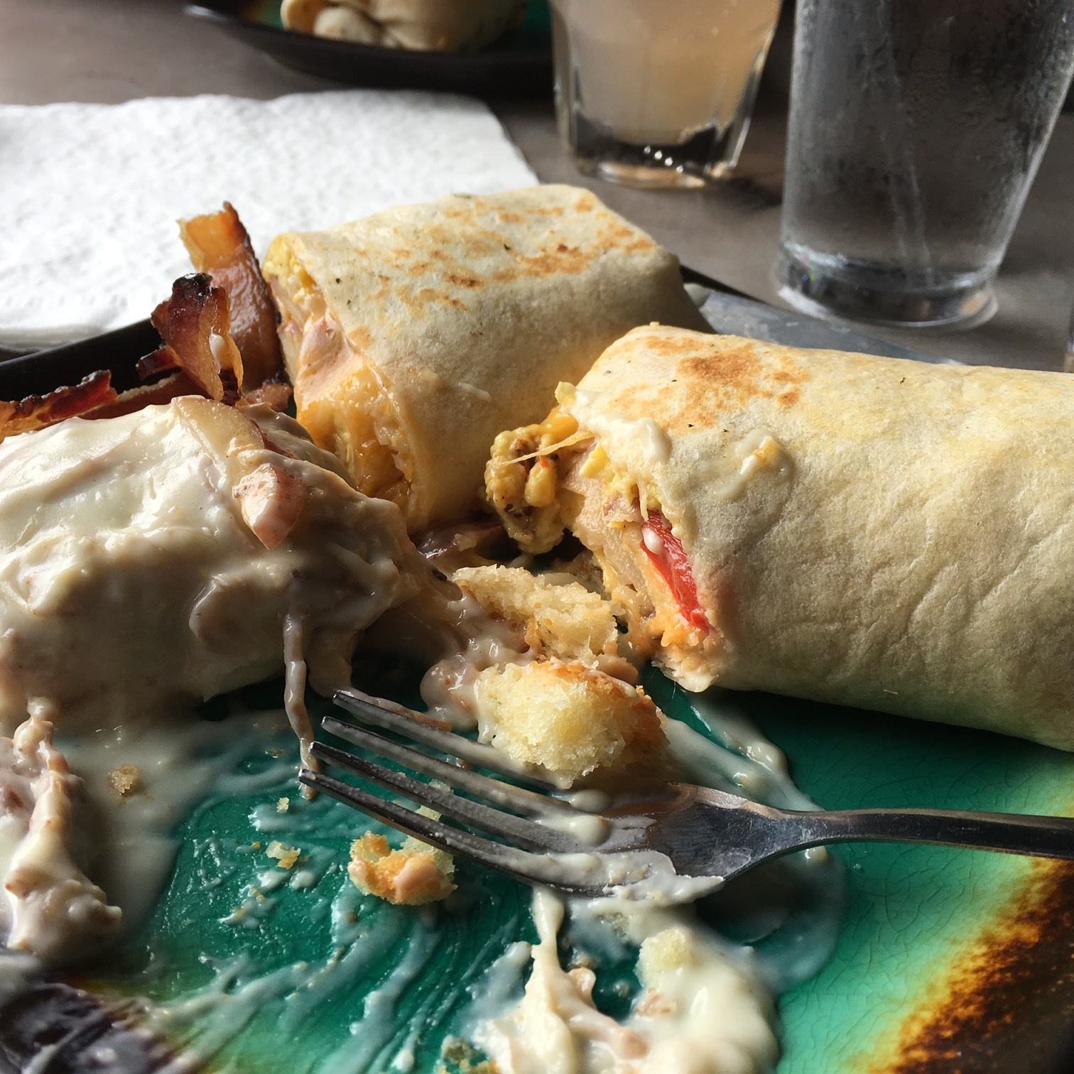 open windows and sunshine