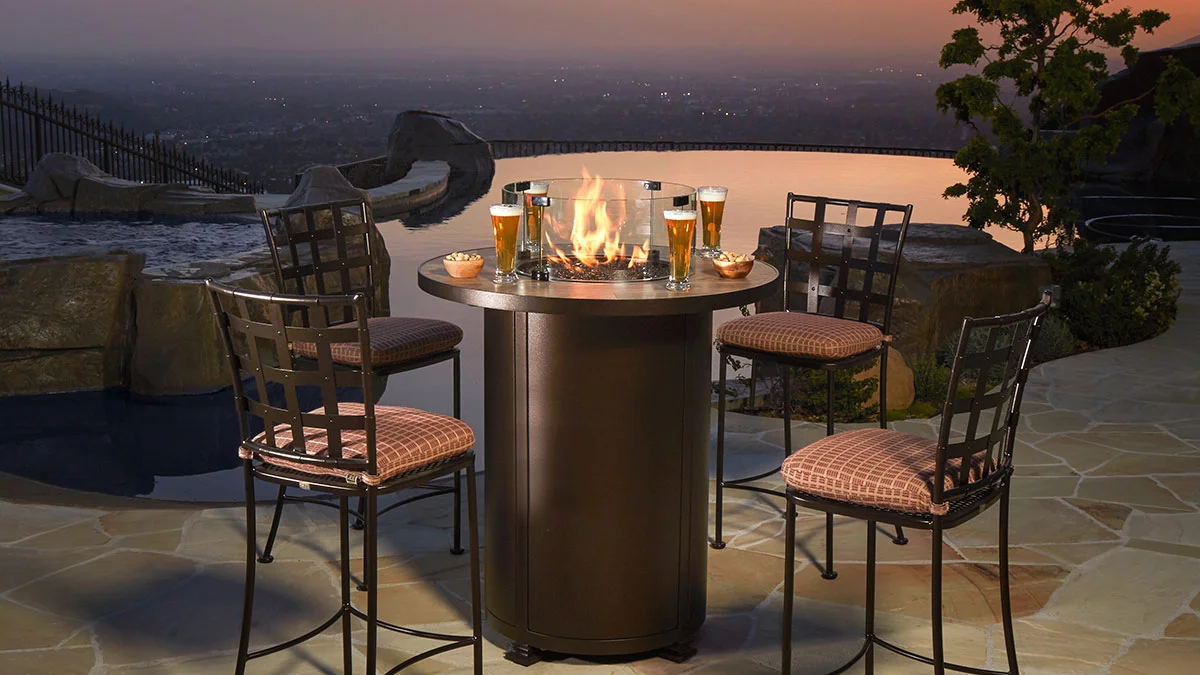 OW Lee - Counter Height Fire Pit