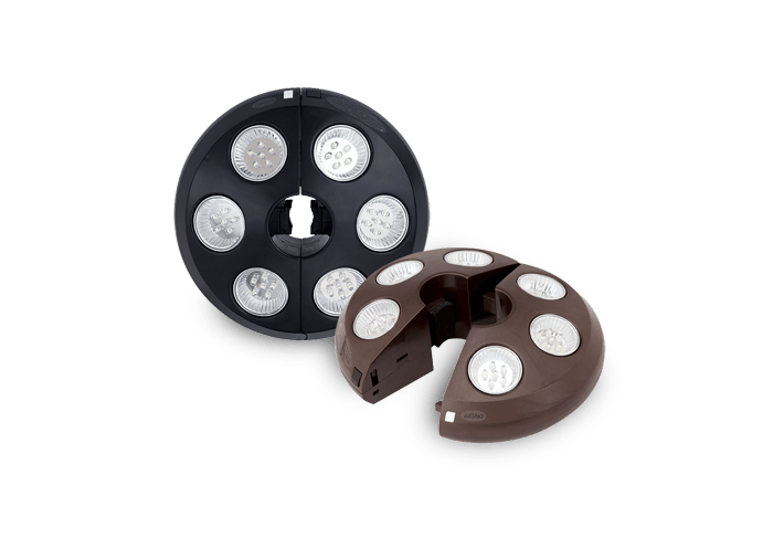 Vega Umbrella Light - 36 LED Lights This light will also fit any umbrella by clamping on the post or drop down post.