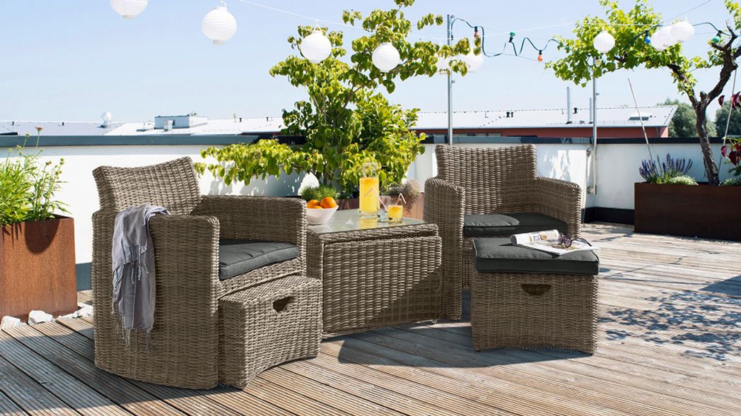 Kettler Images Patio World, Kettler Paros 8 Seater Garden Dining Table And Chairs Set Grey
