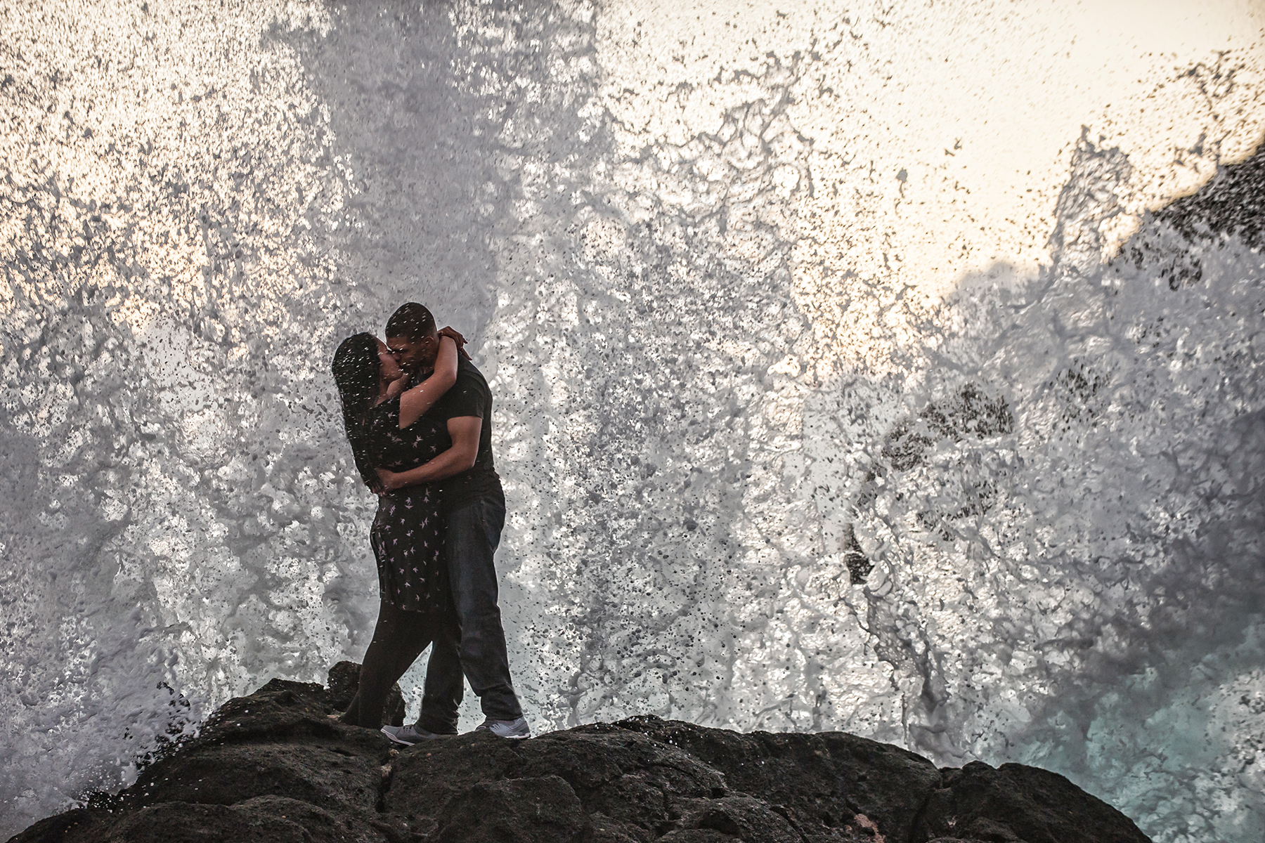 Engagement photo session.