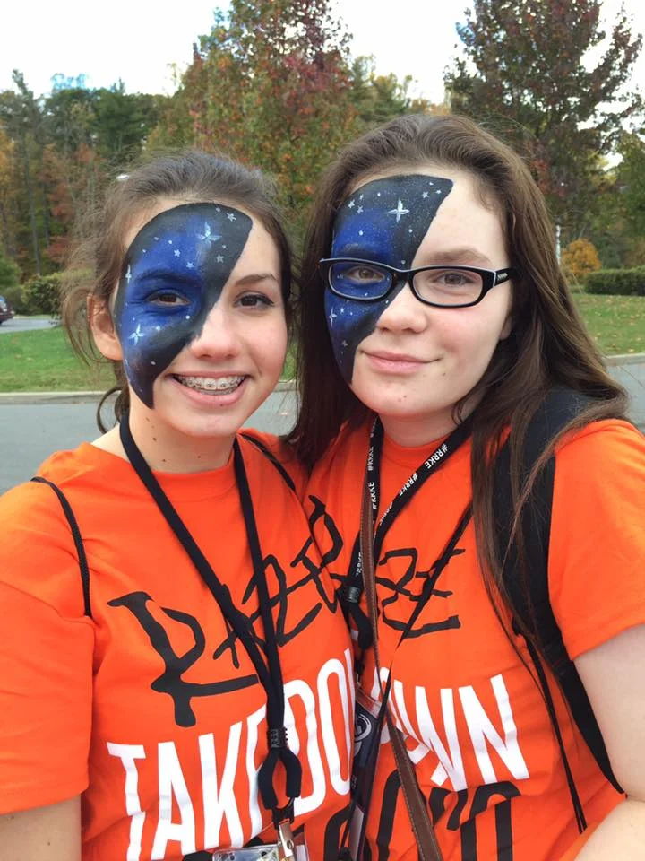 These girls were talking about how they loved their faces so I had to stop and take their picture!
