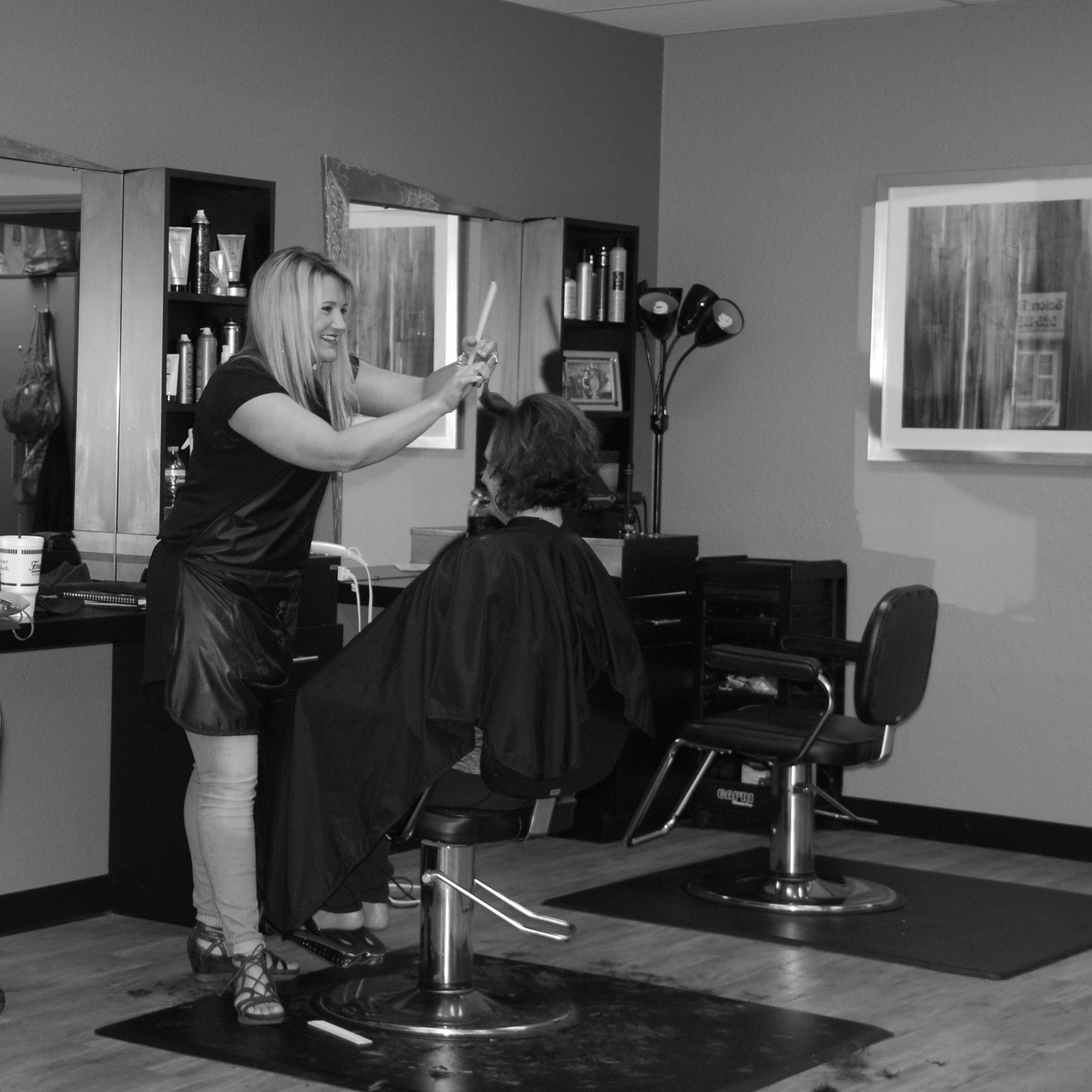 Salon Nuvo offers cuts and color for men women and children. Great Service , affordable price.