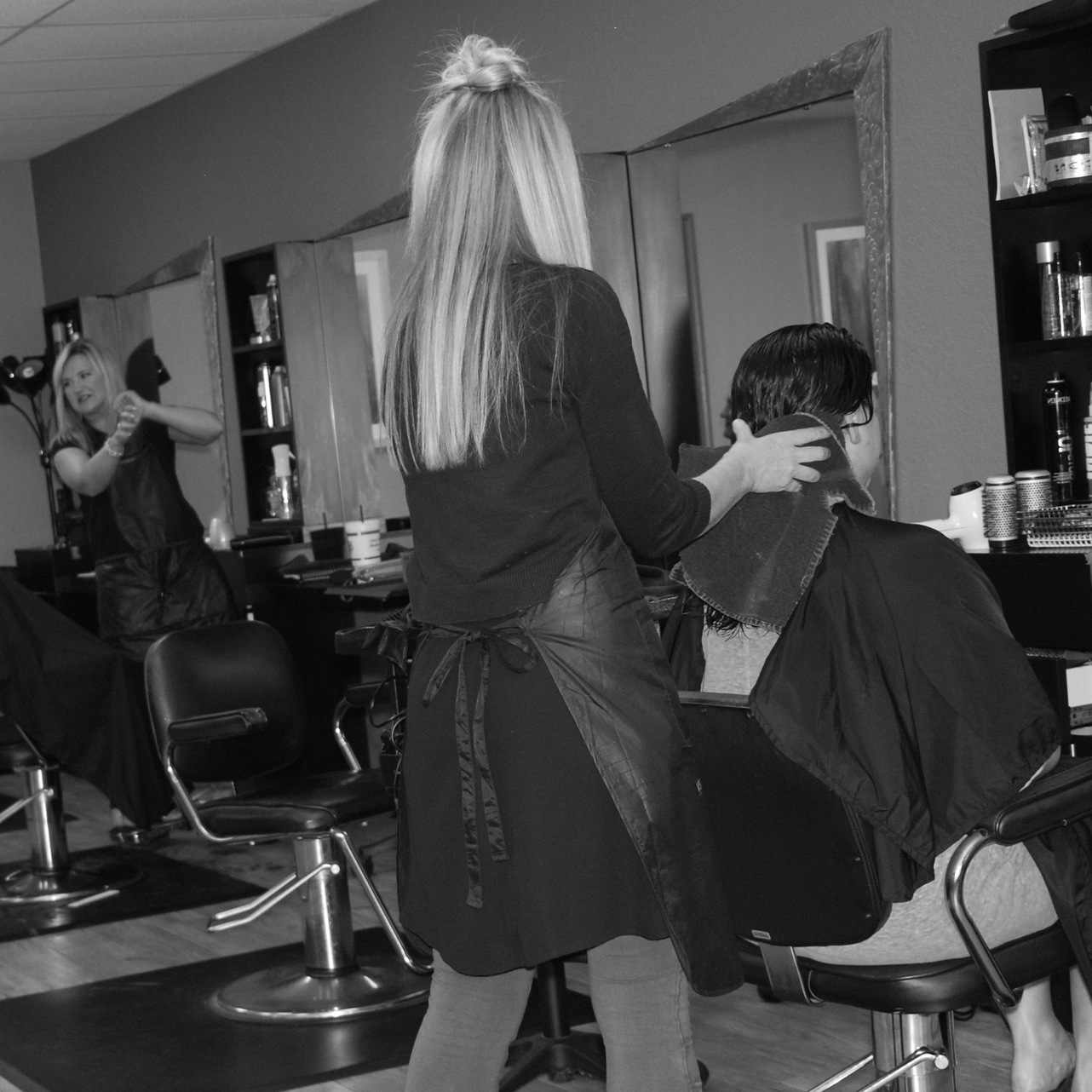 Salon Nuvo, downtown Lee's Summit, offers cuts and color for men, women, and children. 