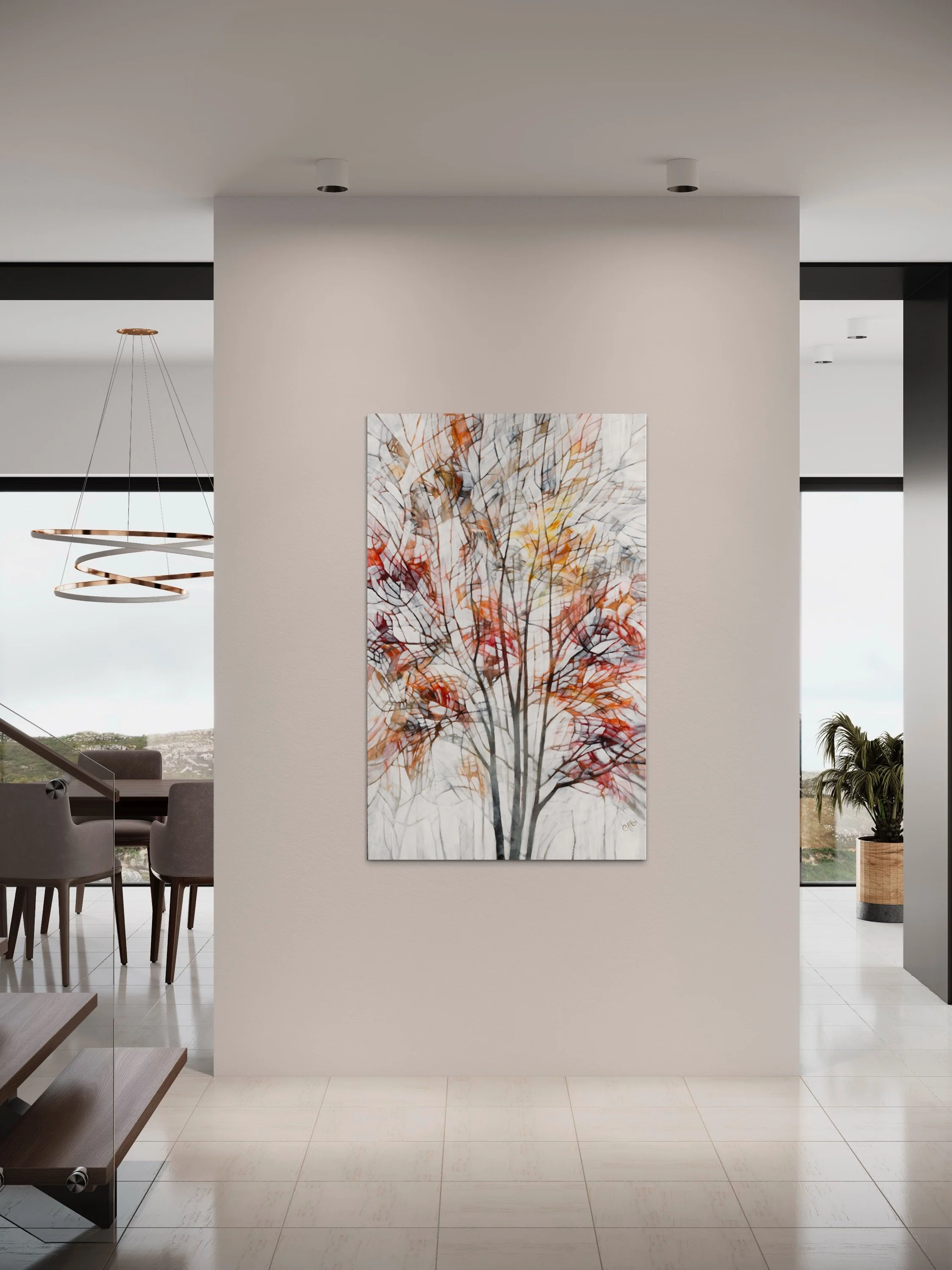 Rhythmic Autumn fine art print by Cecile Albi