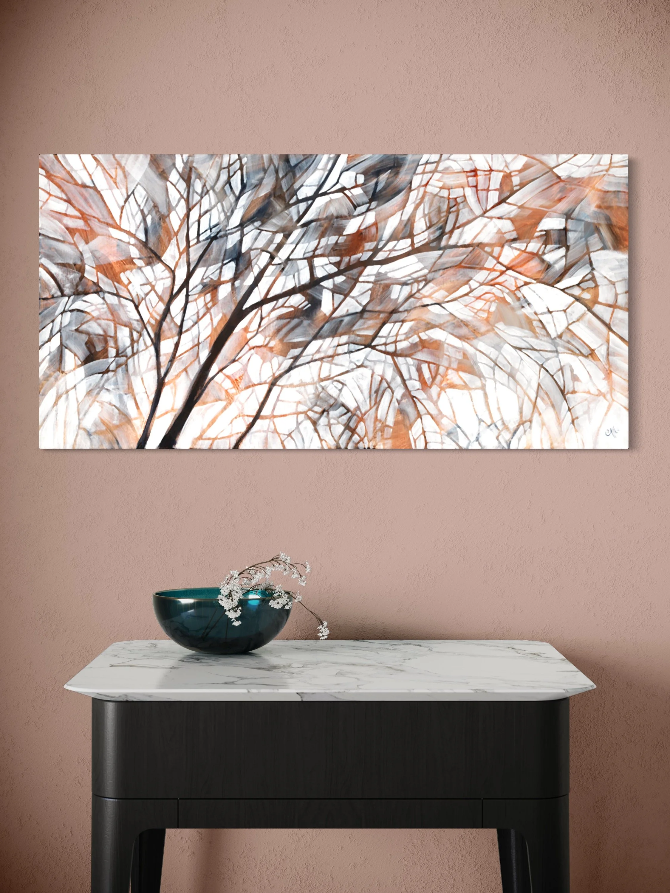 A Time for Change fine art metal and canvas print by Cecile Albi