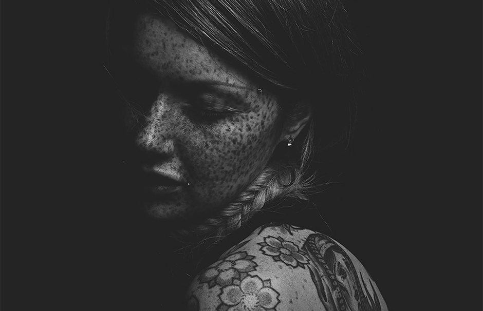 Dark Portraits of Tattooed Models by Mattia Crepaldi — DESIGNCOLLECTOR