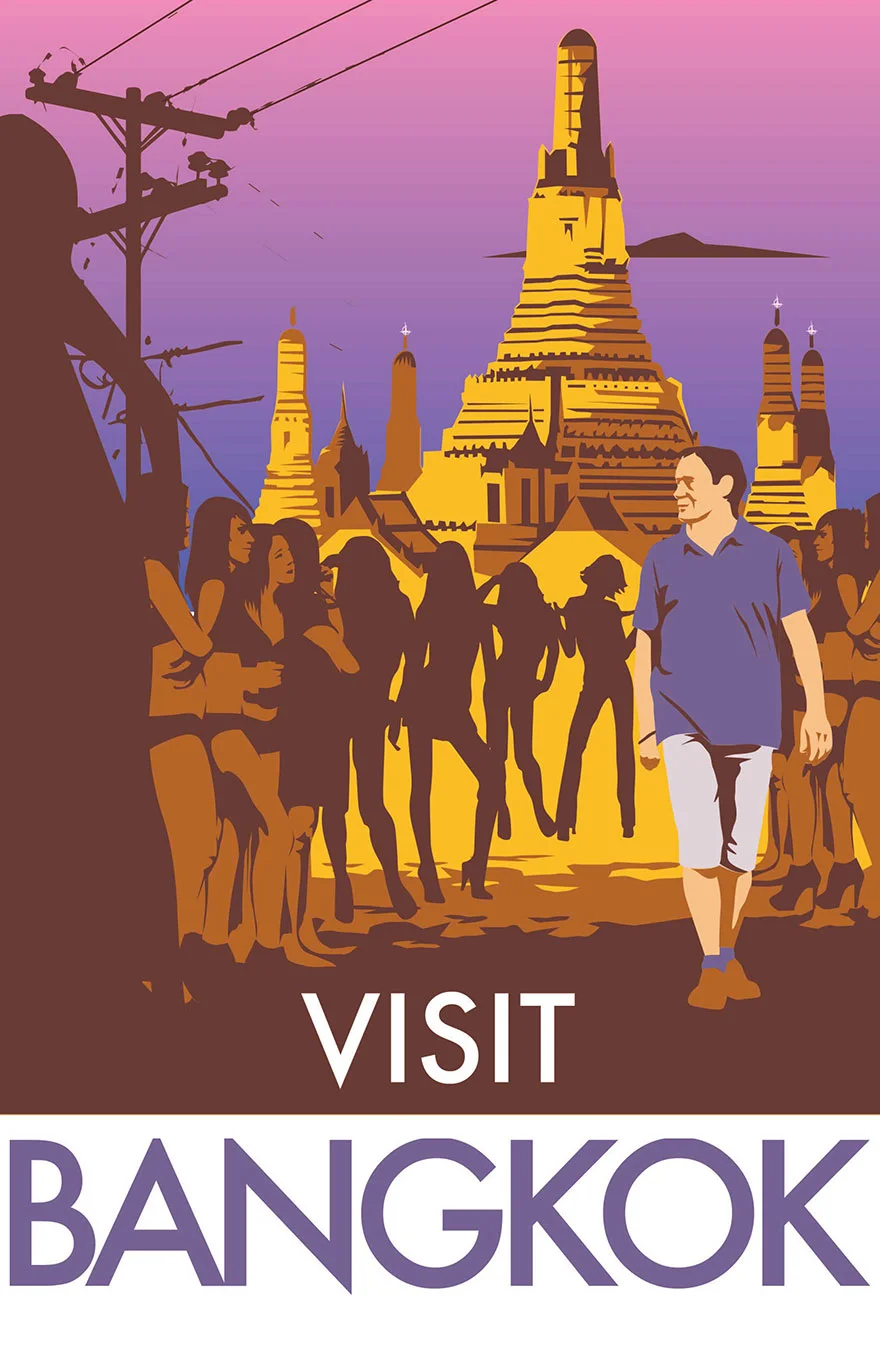 Honest Travelling Posters by Monk HF