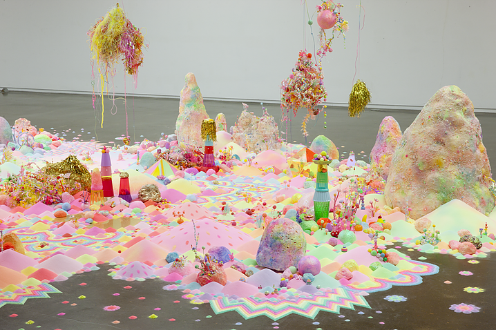 Colourful Psychodelic Art Installations by Tanya Schultz — Designcollector