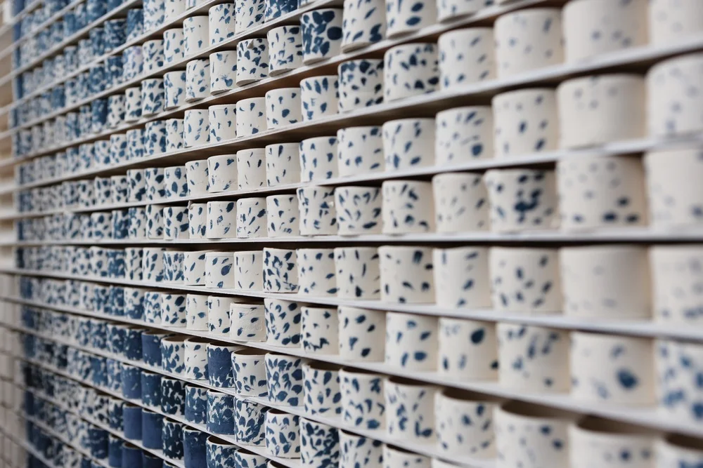 Portrait of 2124 Porcelain Vessels by Charlie and Blair