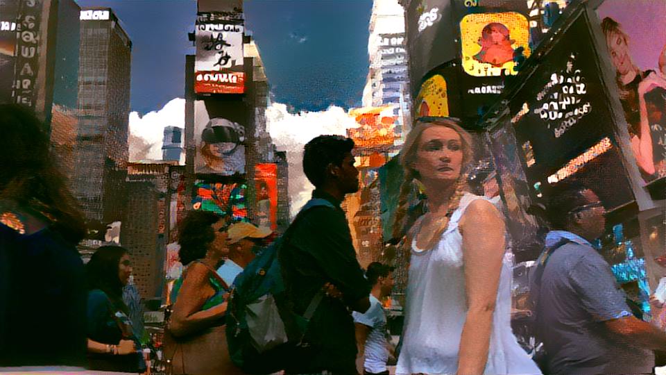 NYC Flow by Daniil Krivoruchko