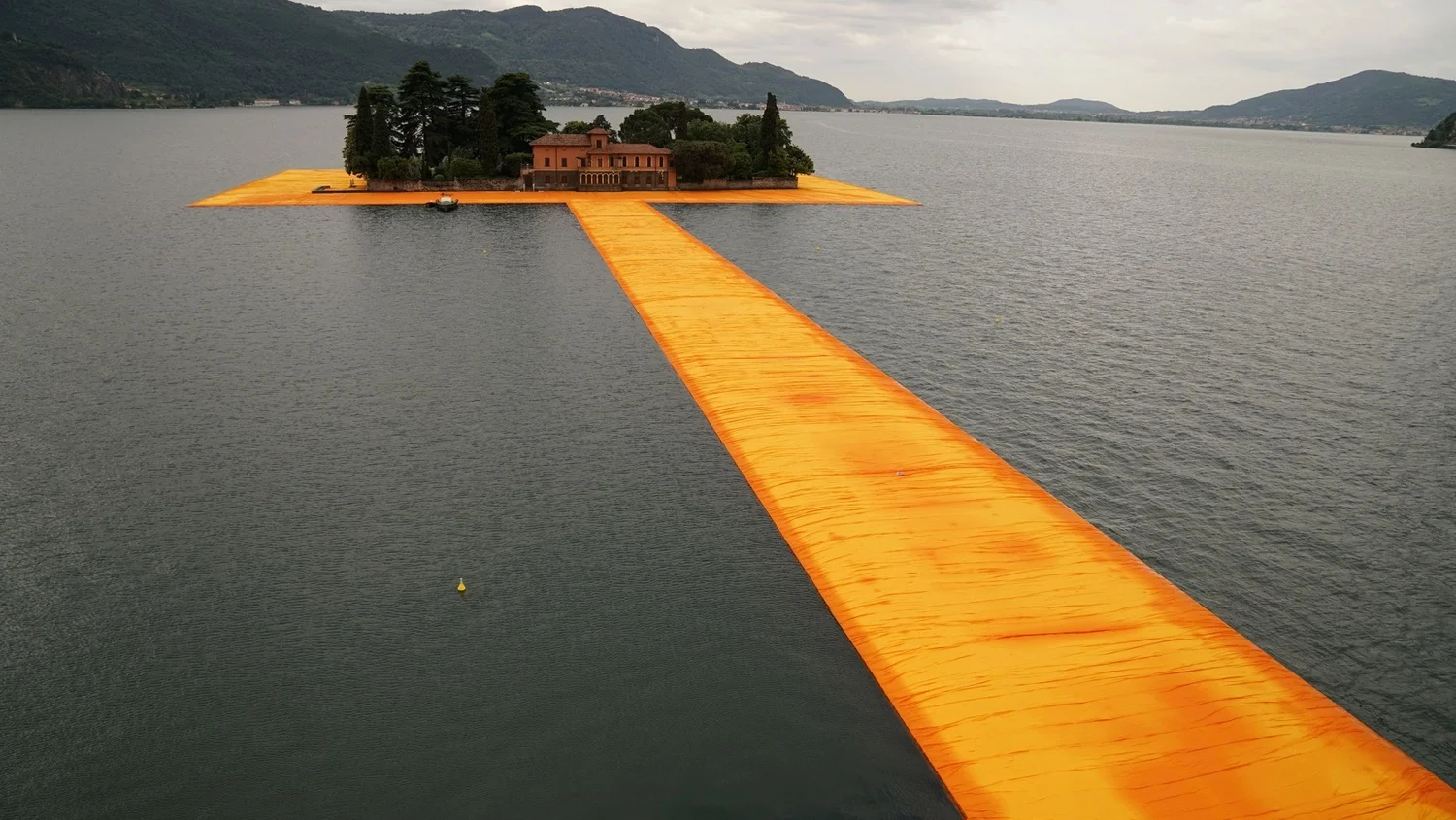 Floating Piers by Christo and Jean-Claude