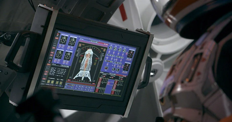 The Martian - UI Screen Graphics