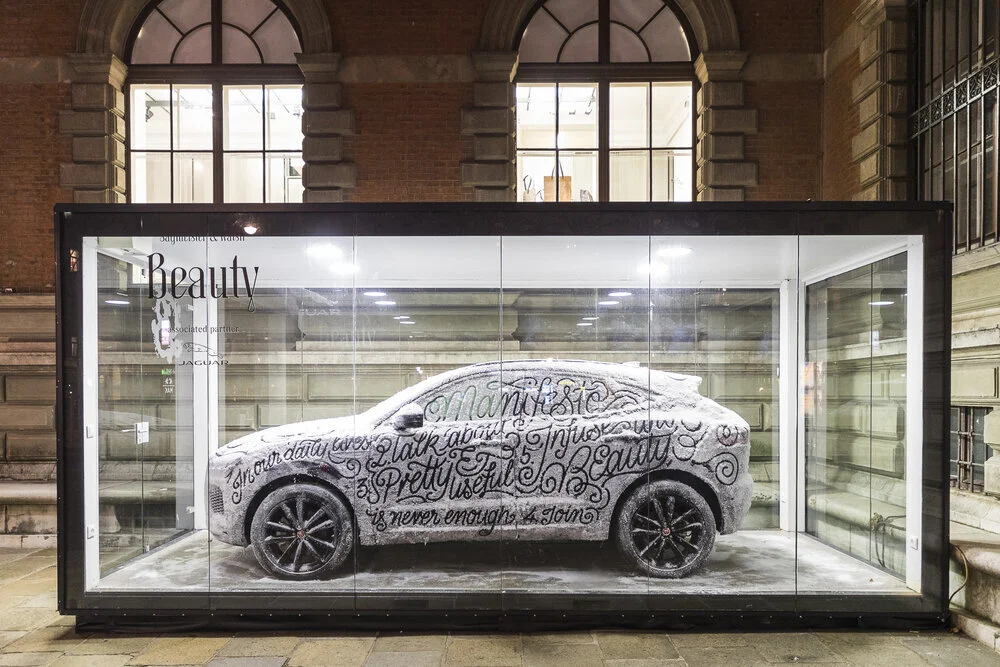 The Beauty Manifesto Jaguar for Sagmeister&Walshs Beauty exhibition