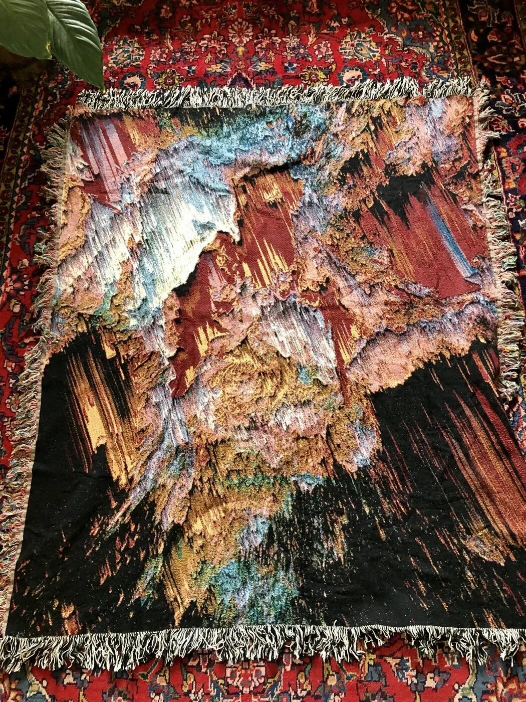 Woven Glitch Blankets by Zouassi