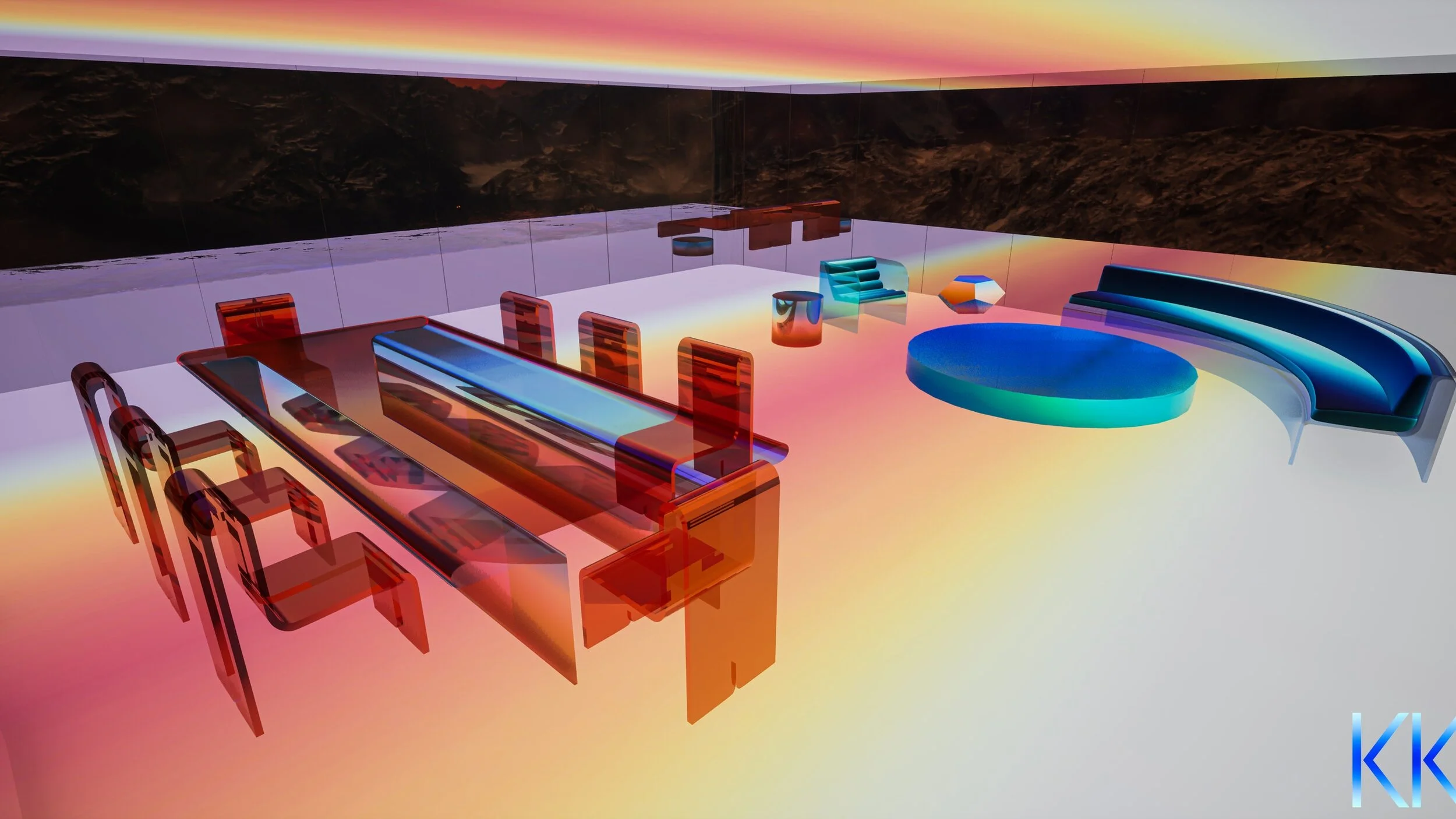 The World's First Digital NFT Home by Krista Kim