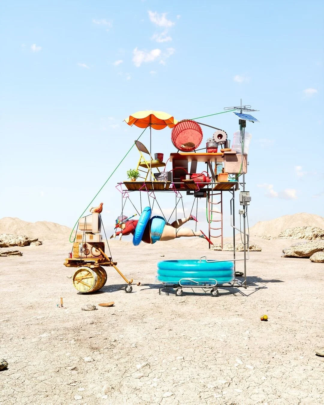 CG Surrealism by Nakdtoys